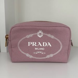 Prada Canvas Cosmetic Bag